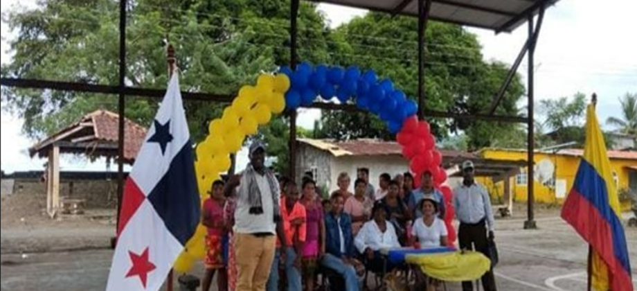 Sábado Consular en Puerto Piñas, en el marco del día del Colombiano Migrante en el Exterior